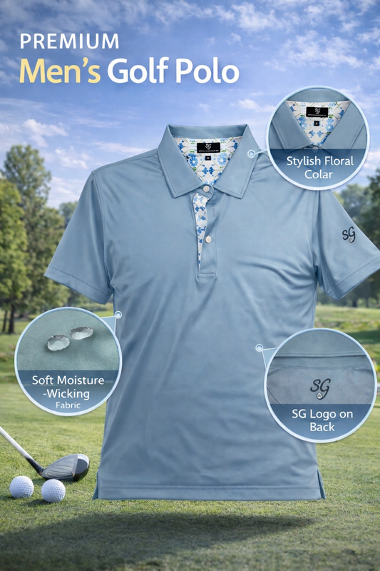 SWINGERS Golf Co Blue Solid