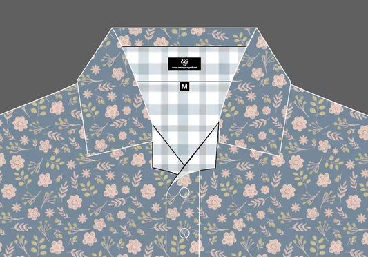 SWINGERS Golf Polo Floral Pattern