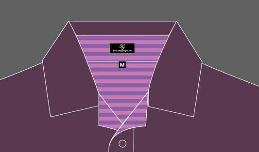 SWINGERS Golf Plum Solid Polo